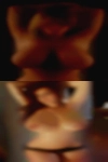 Horny woman looks pussy